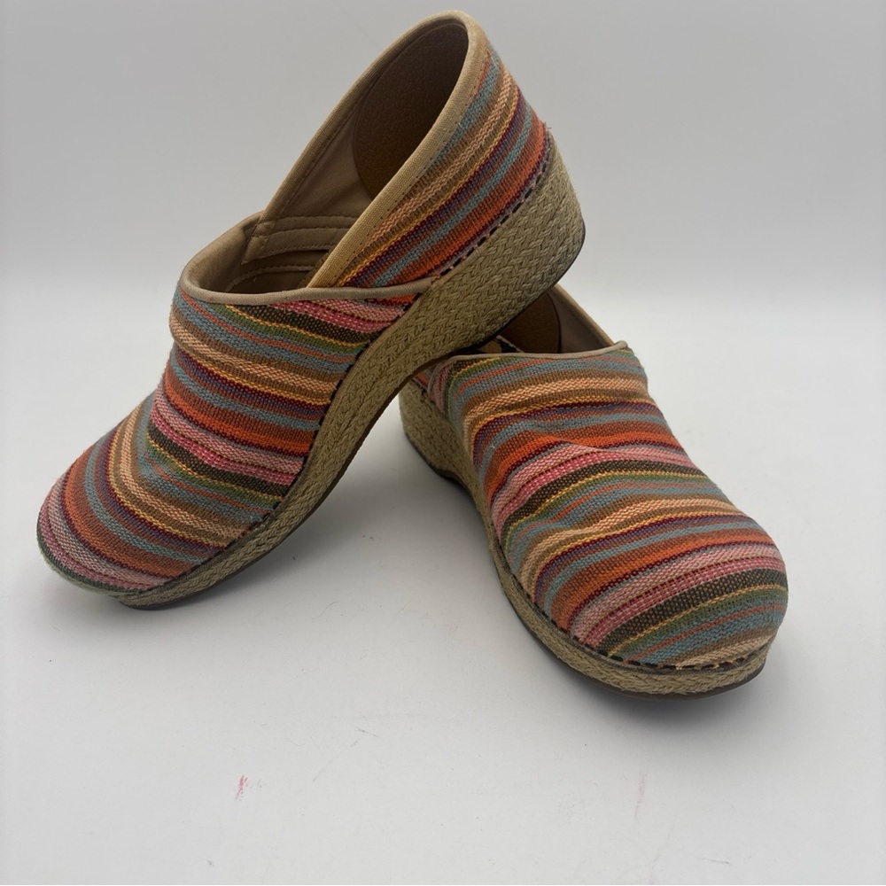 Dansko Colorful Striped Women's Mules